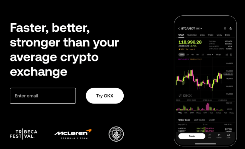 OKX wallet - krypto peněženky