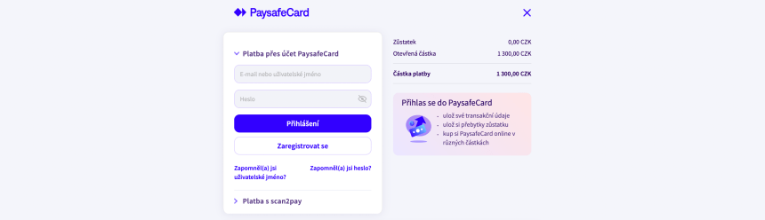 Paysafecard casino