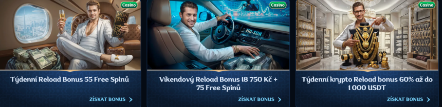 Millioner casino bonusy