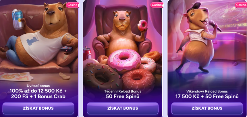 Spinbara casino bonusy