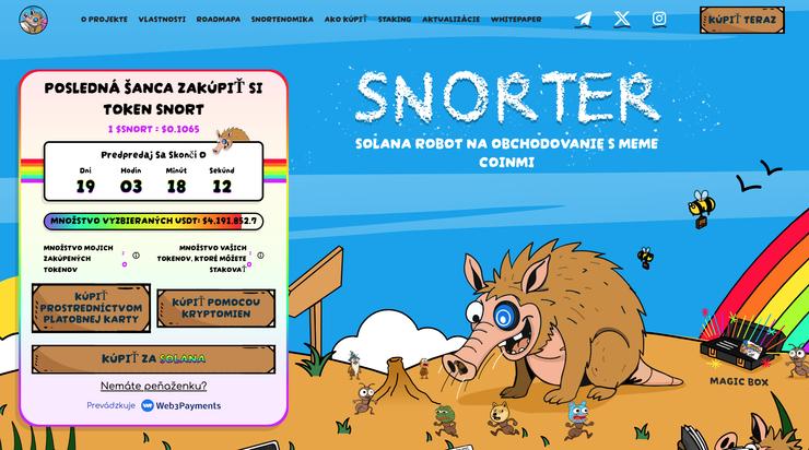 ako kúpiť snorter token domovská stránka