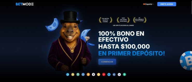 Los juegos crypto están siempre habilitados en Betmode