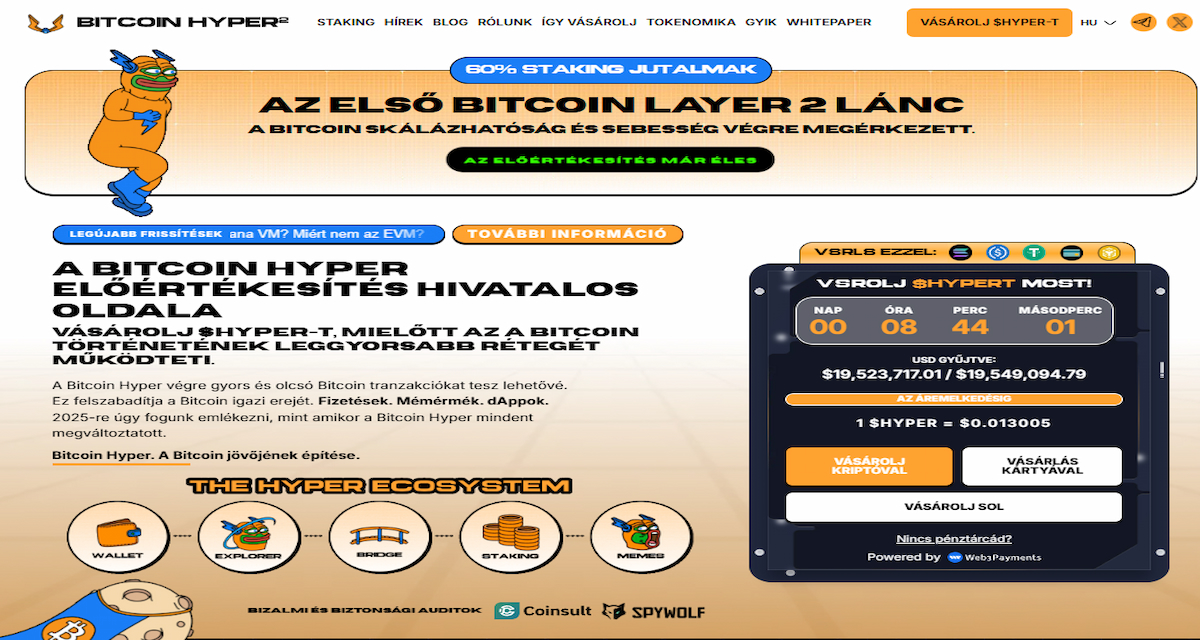 Bitcoin Hyper Mi ez?