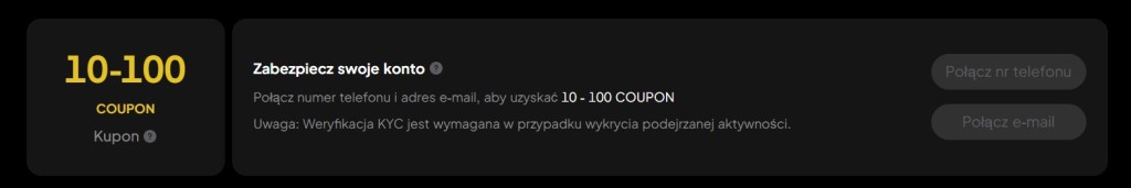 Darmowe kupony Weex na opłaty transakcyjne