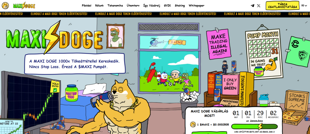 2. MaxiDoge (MAXI)