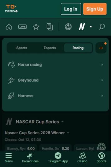 テレグラムで手軽に世界の馬券を購入！