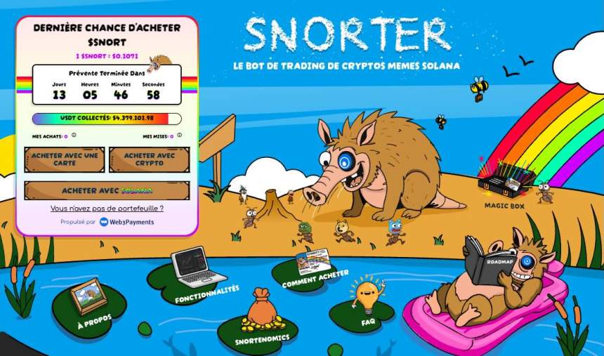 Preventa de Snorter Token