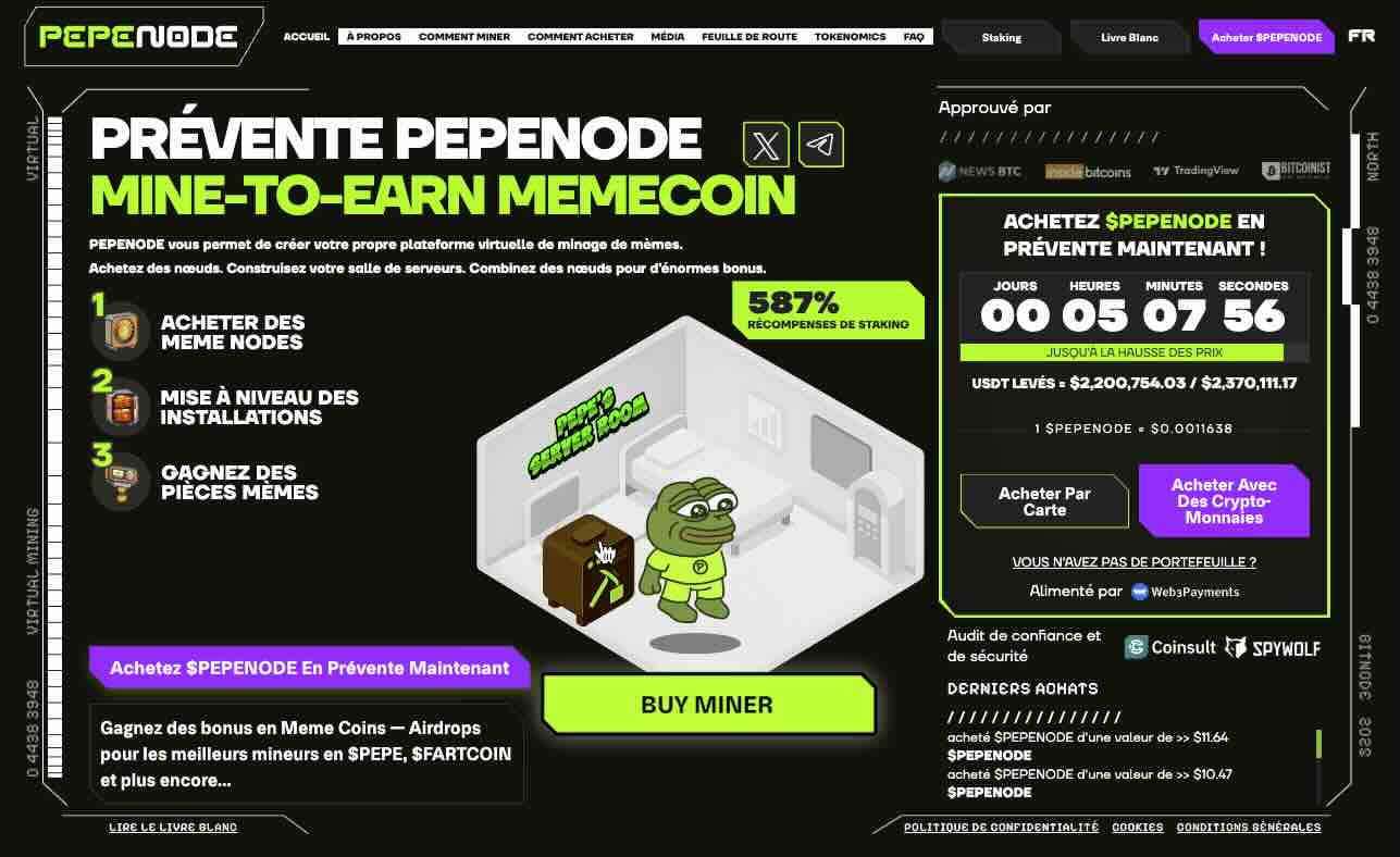 Acheter PepeNode