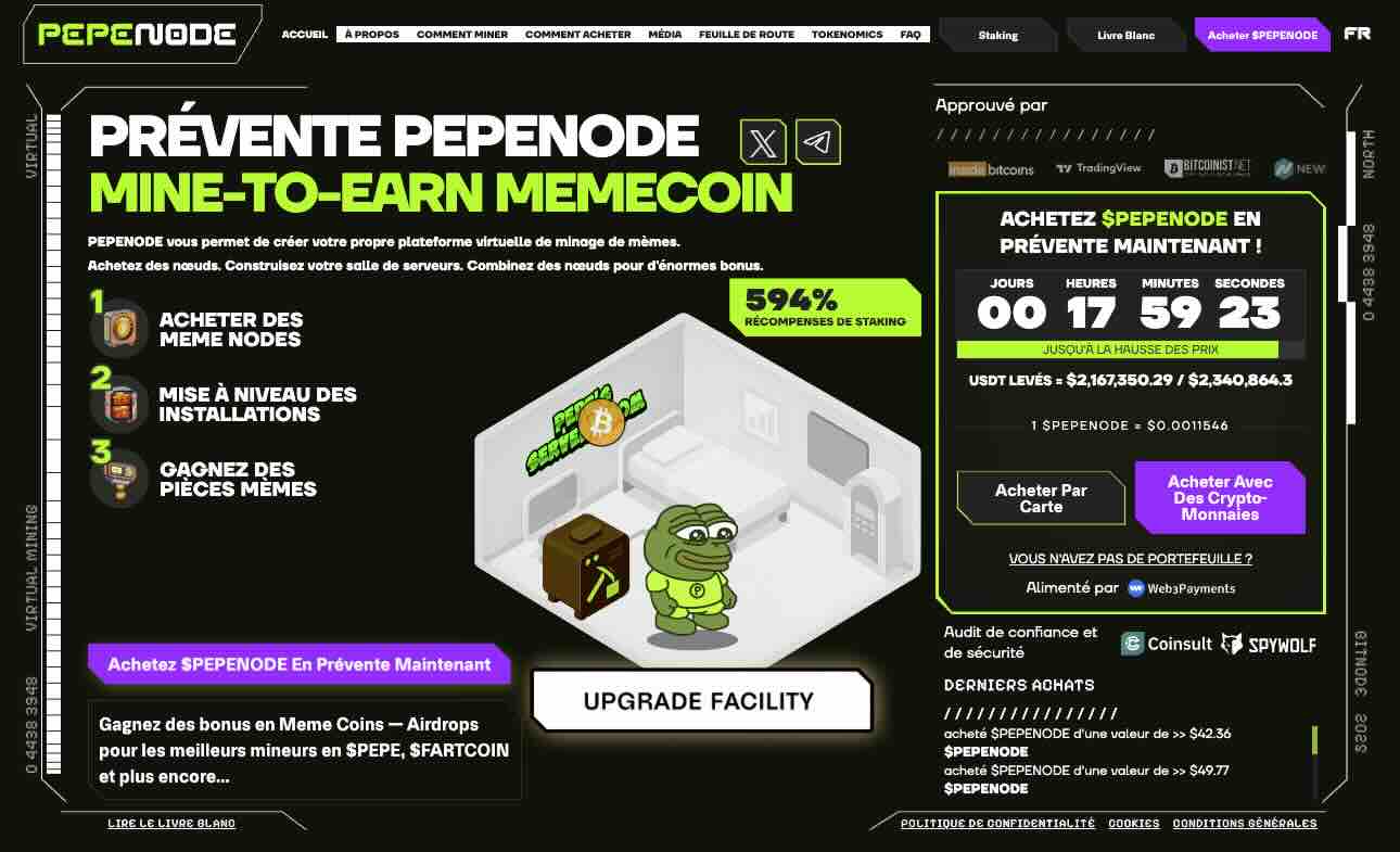 Acheter PepeNode