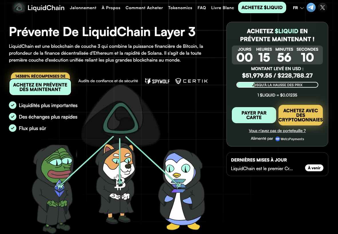 Acheter LiquidChain