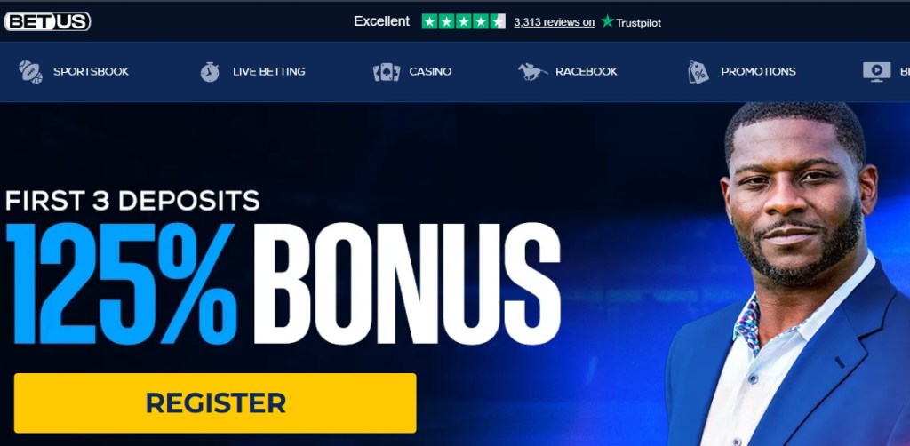 4. BetUS: Complete Casino Experience for playing Big Bass Bonanza