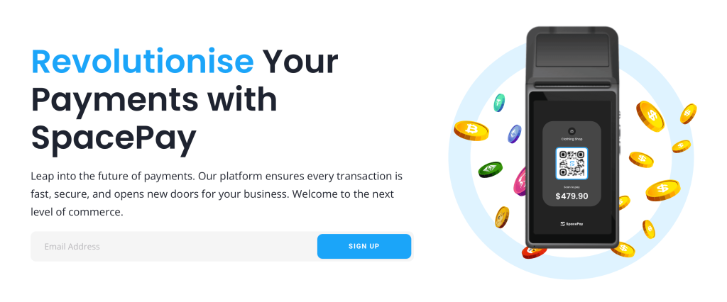 Krypto projekt SpacePay - Coinbase listing