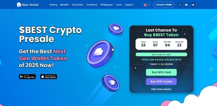 best wallet token predpredaj top kryptomeny