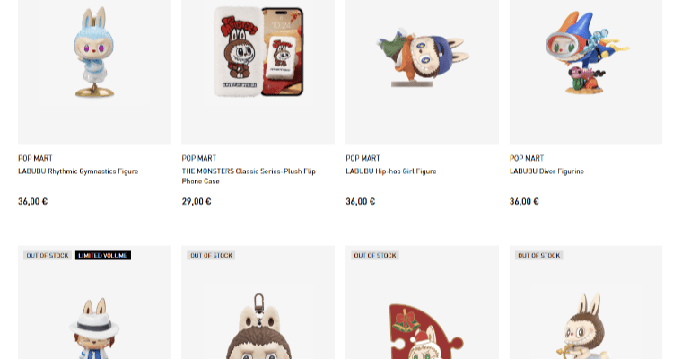 Kur įsigyti Labubu mystery box?