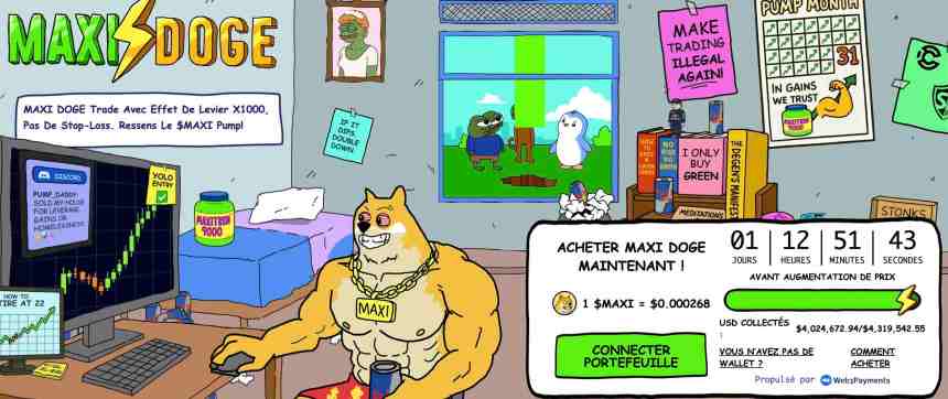 Acheter $MAXI en prévente