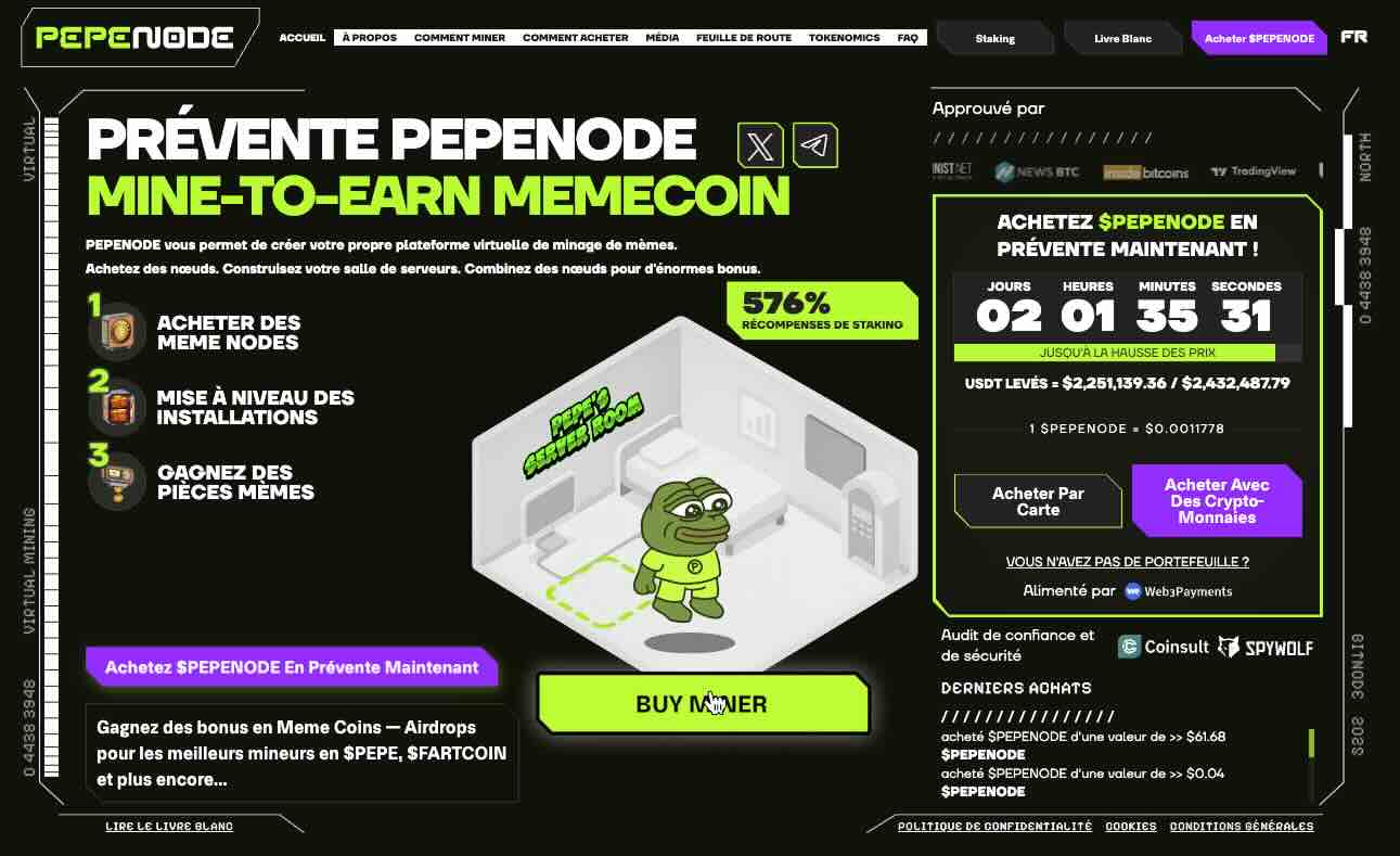 Comprar PepeNode