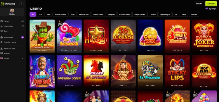 Instasino paysafecard casino