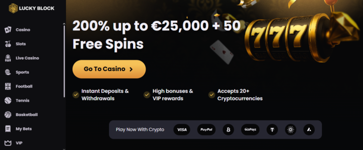 4. Lucky Block – inovacijos, greitis ir moderni žaidimų patirtis