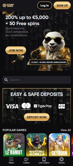 おすすめオンラインカジノはゴールデンパンダ