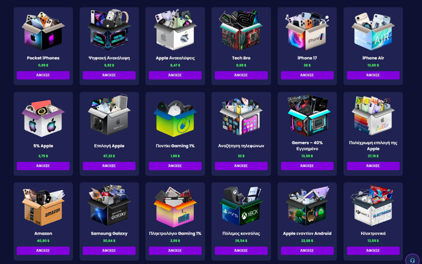 tech mystery boxes