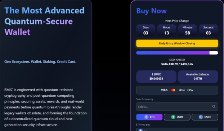 BMIC's presale numbers.