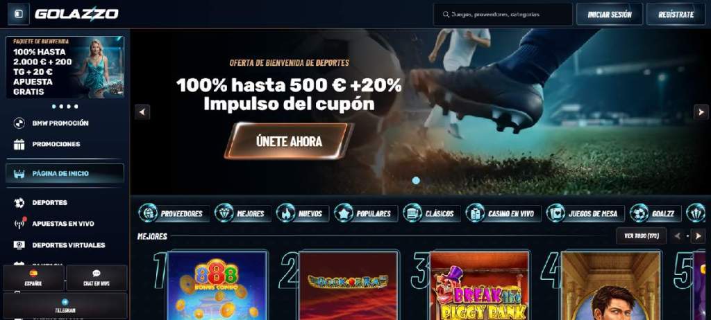 Análisis de los mejores casinos online en España - Golazzo